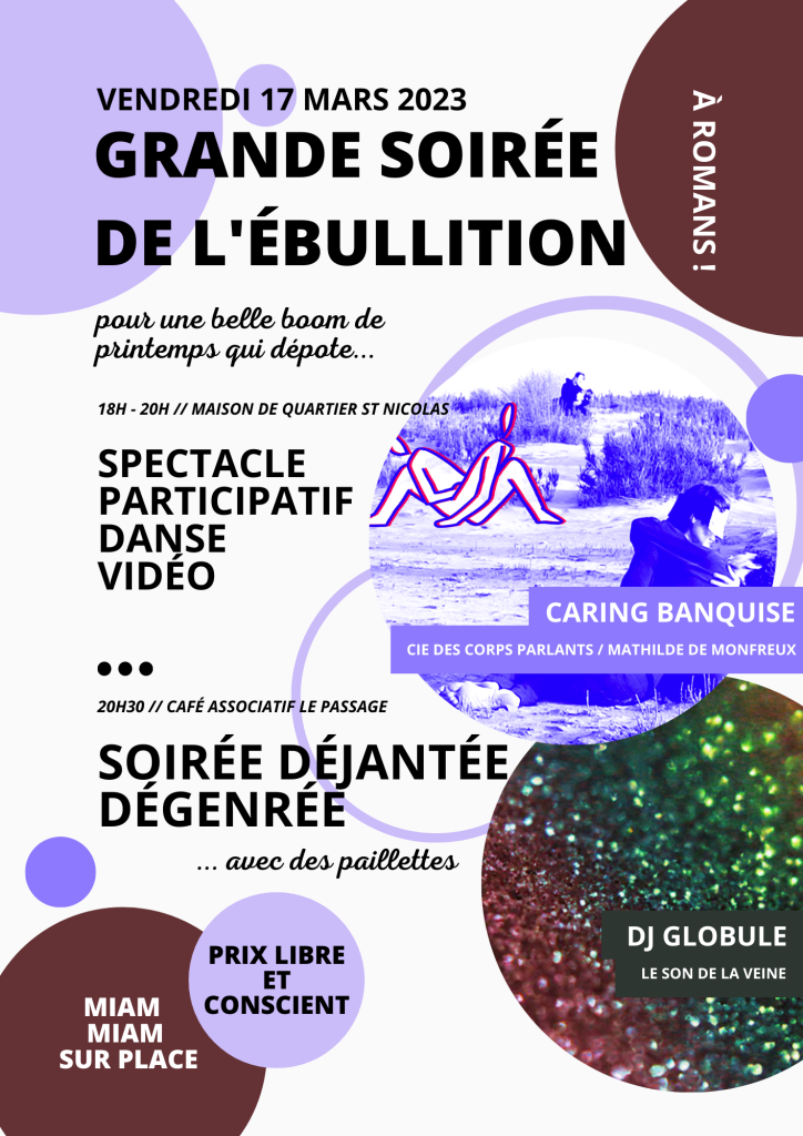 grande soirée de l'ébullition vendredi 17 mars 2023